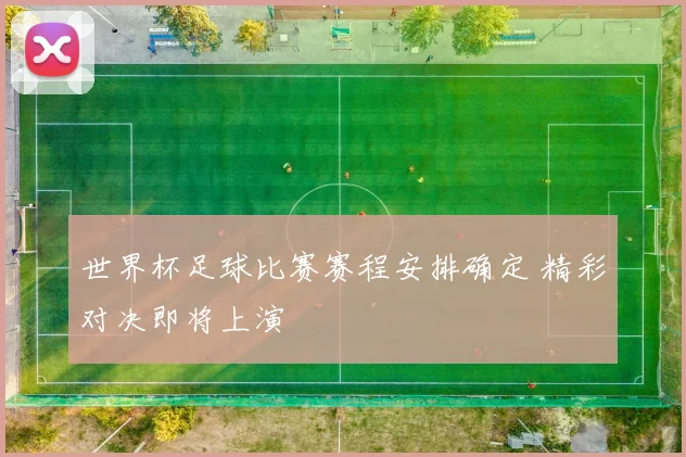 世界杯足球比赛赛程安排确定 精彩对决即将上演
